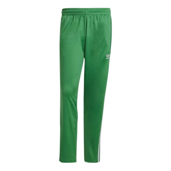 

Спортивные штаны Men's adidas originals Contrasting Colors Stripe Logo Elastic Waistband Straight Sports Pants/Trousers/Joggers Green, зеленый