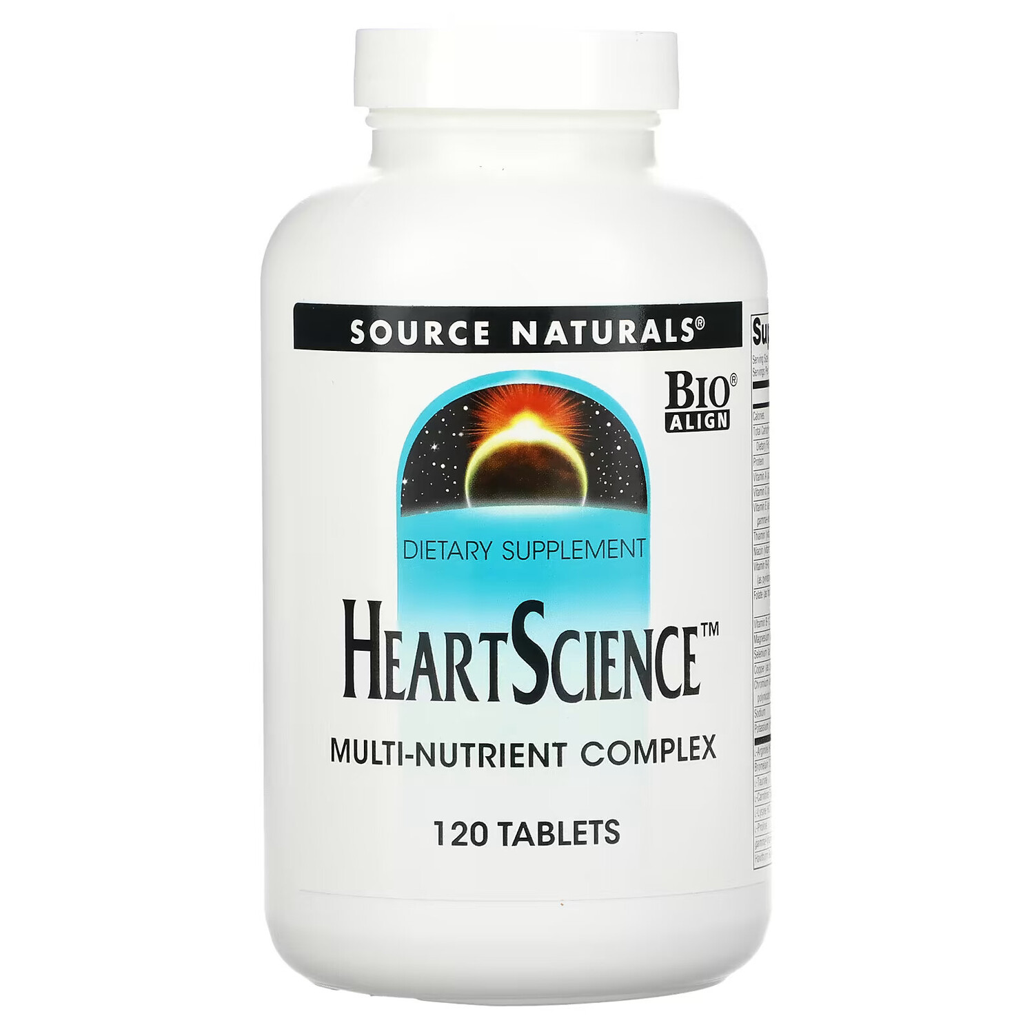 

Source Naturals, Heart Science, комплекс мультинутриентов, 120 таблеток