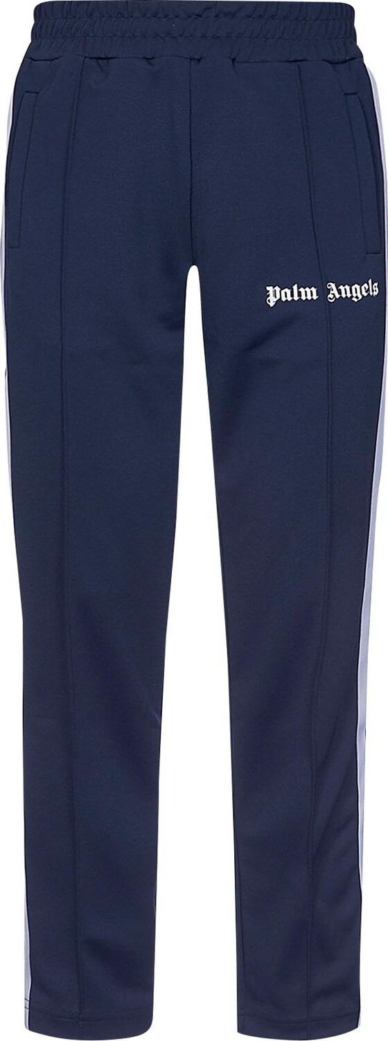 Брюки Palm Angels Classic Track Pants 'Navy/White', синий брюки palm angels pa jaquard track pants navy blue off white синий