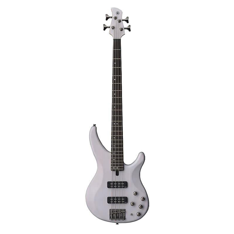 Yamaha TRBX504 4-струнная бас-гитара HH, гриф из палисандра, полупрозрачный белый TRBX504 TWH