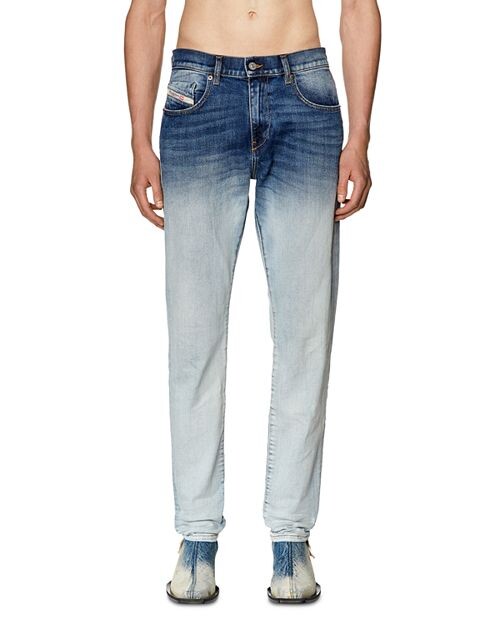 

Джинсы Slim Style 2019 D-STRUKT из денима Diesel, цвет Blue