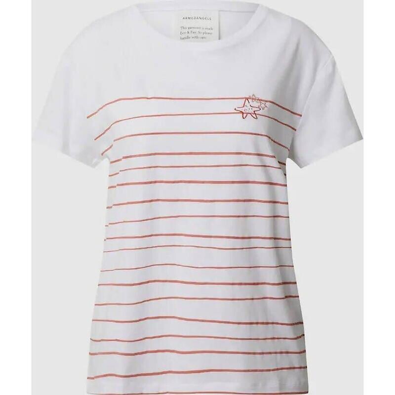 

Спортивная рубашка Armedangels Nella Starfish On Stripes OEM, цвет weiss