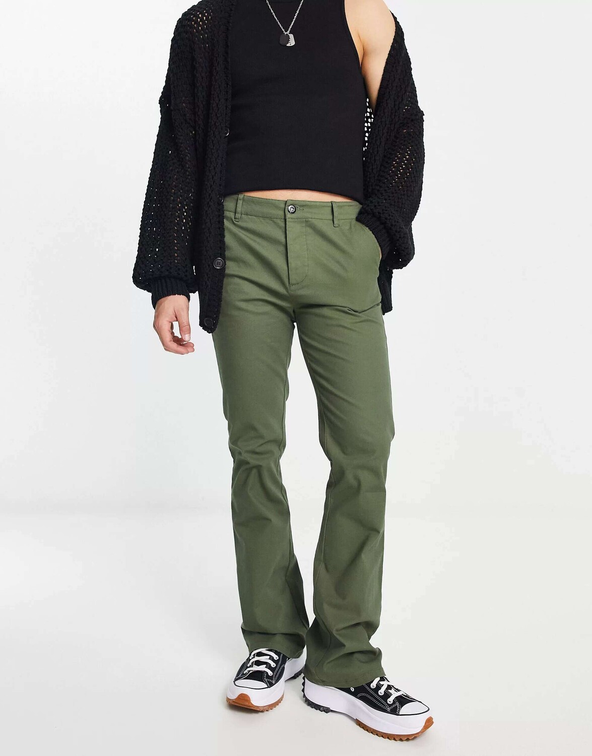 

Темные брюки-чиносы ASOS