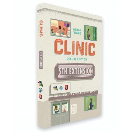 Настольная игра Clinic: Deluxe Edition Extension 5 Capstone Games