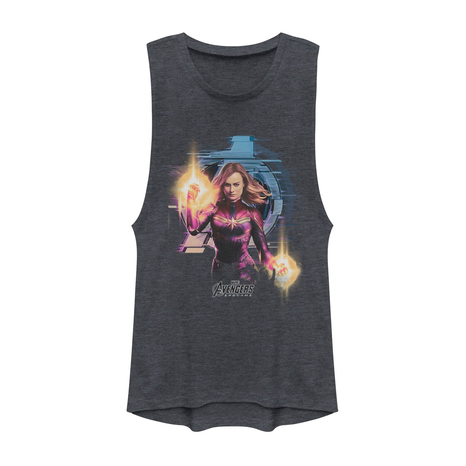 

Мстители для юниоров Marvel Glitch Tech Капитан Marvel Muscle Tank