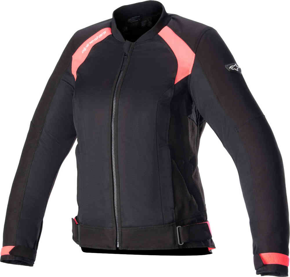 Женская мотоциклетная текстильная куртка Eloise V2 Air Alpinestars, черный/розовый куртка бомбер mtforce женская 3609b