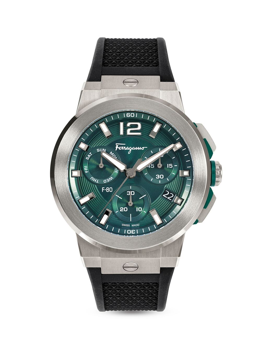 

Часы F-80 Titanium Tech с силиконовым ремешком FERRAGAMO