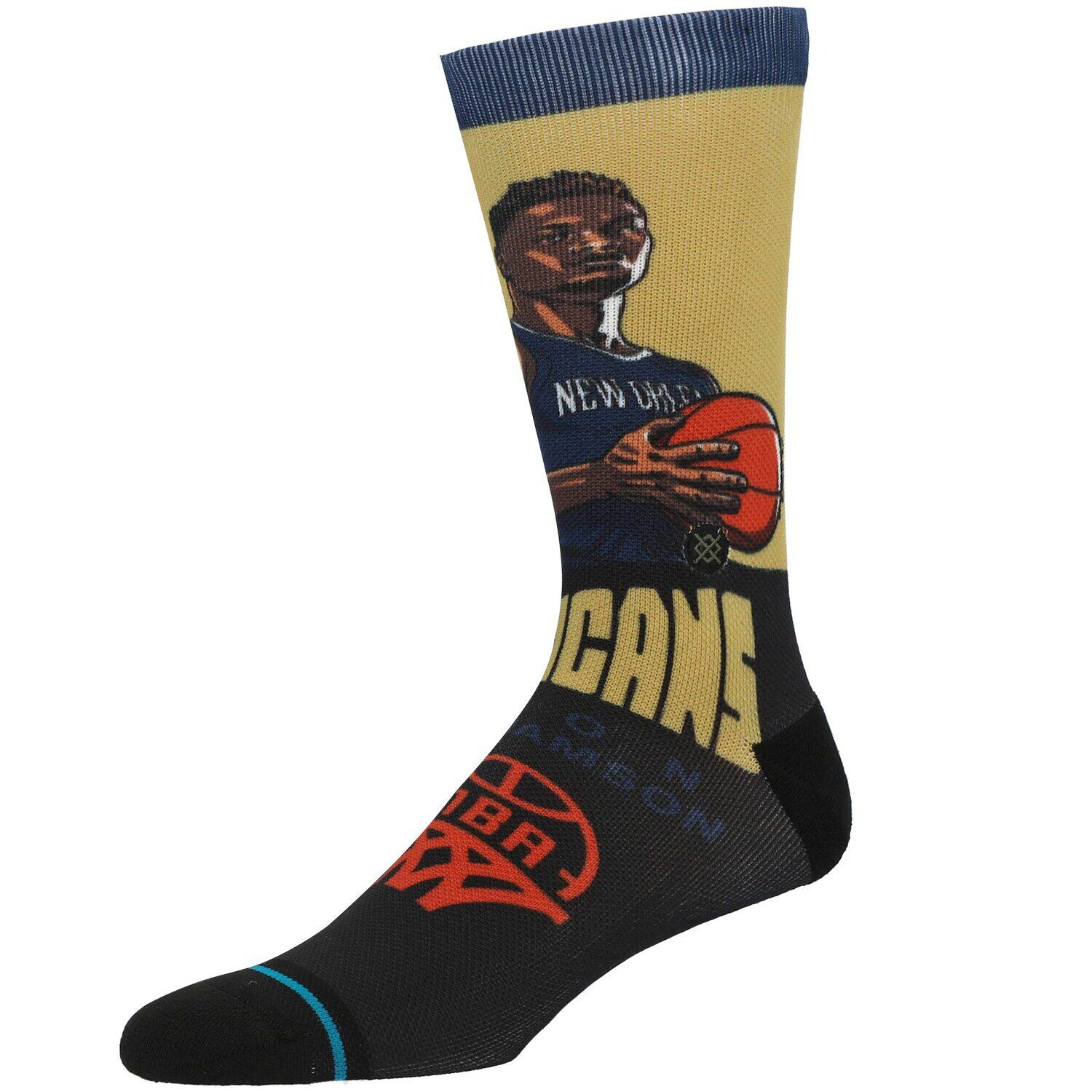 

Мужские носки Stance Zion Williamson New Orleans Pelicans Graded Player Crew