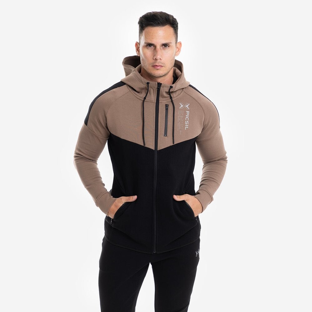 

Толстовка Picsil Urban Premium Full Zip, коричневый