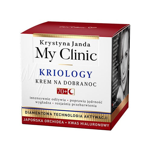 

Janda Крем перед сном My Clinic Criology 70+ с японской орхидеей и гиалуроновой кислотой 50 мл