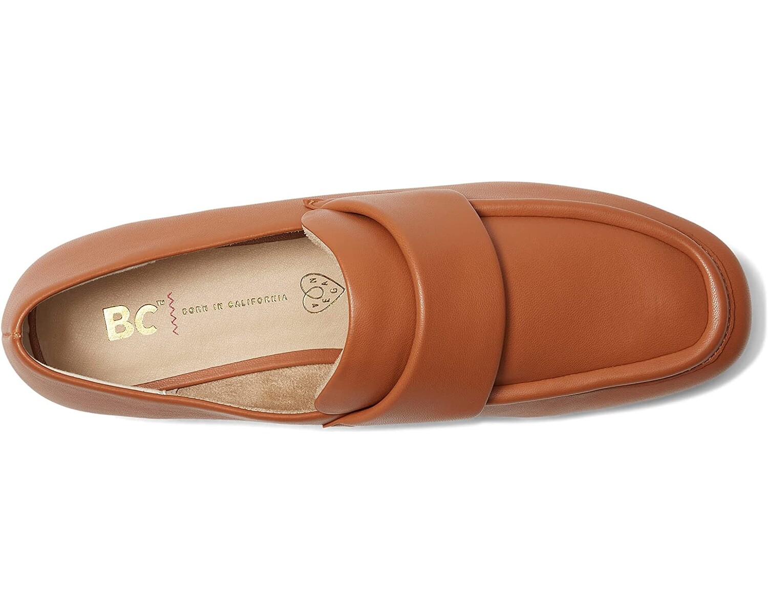 

Лоферы Stay Focused BC Footwear, коньяк
