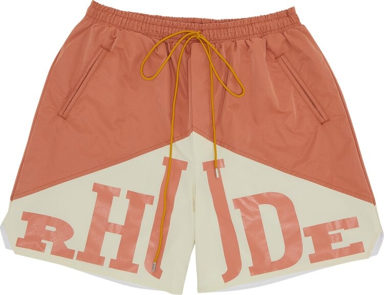 

Шорты Rhude Yachting Short 'Clementine/Creme', оранжевый