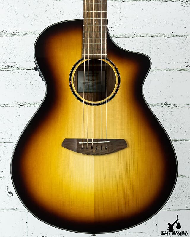 

Breedlove Discovery S Concert Edgeburst CE Spruce-Mahogany