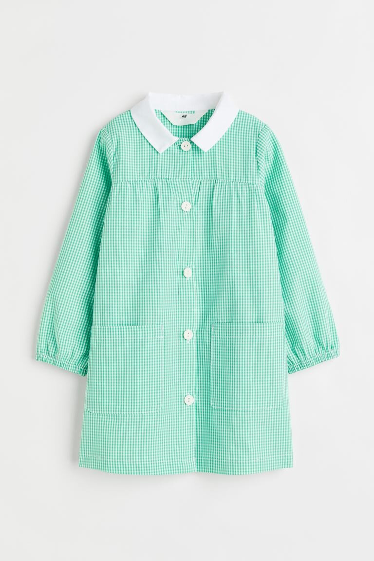 

Хлопковое платье-рубашка H&M