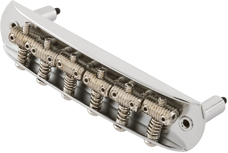 

Американский винтажный бридж Jaguar/Jazzmaster, никель Fender Bridges