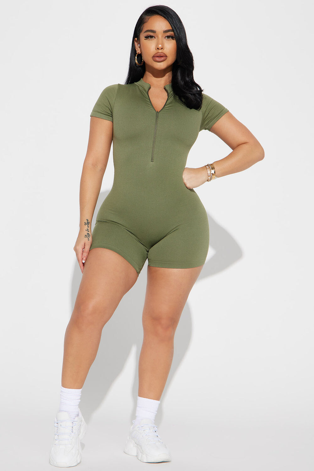 

Комбинезон Fashion Nova 5581, оливковый