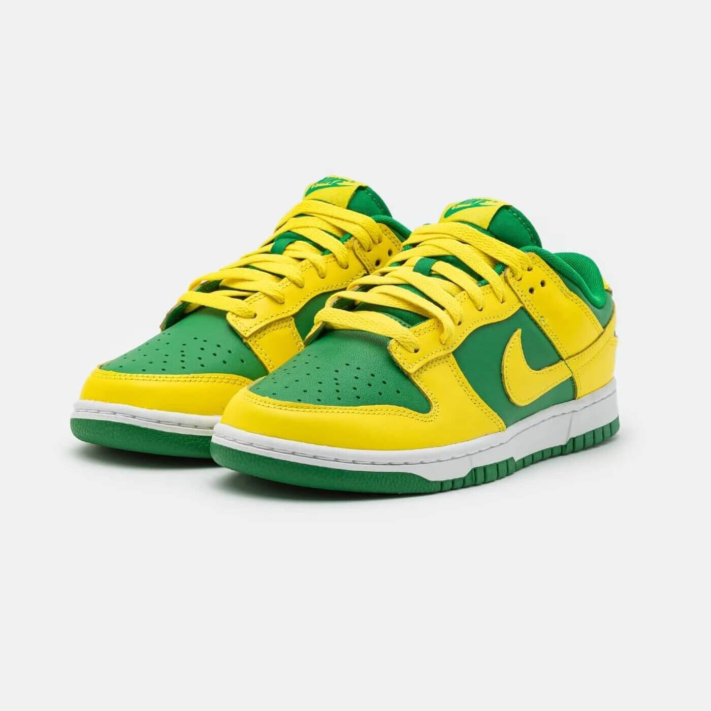 

Кроссовки Nike Sportswear Dunk Retro, желтый/зеленый/белый