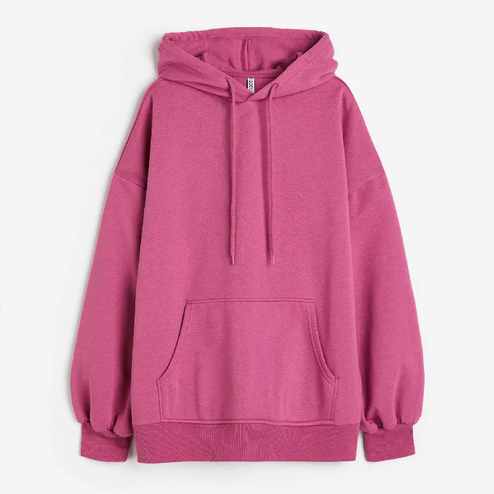 

Толстовка H&M Oversized, розовый