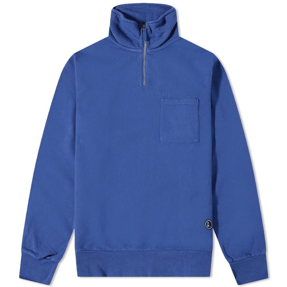 

Толстовка Universal Works Half Zip Sweat