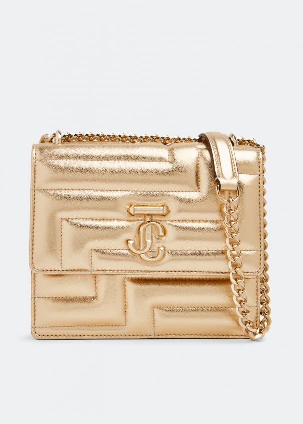 Сумка JIMMY CHOO Varenne Avenue Quad shoulder bag, золотой