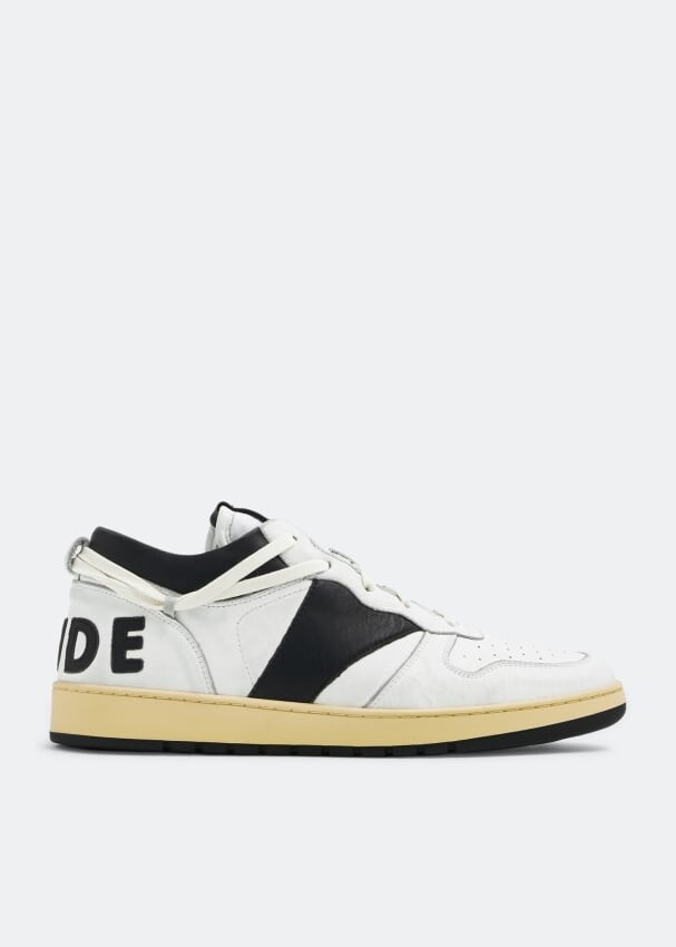 

Кроссовки RHUDE Rhecess low top sneakers, белый