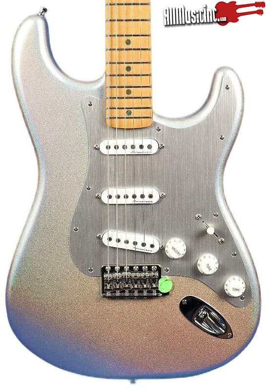 

Fender H.E.R. Электрогитара HER Chrome Glow Stratocaster Strat с сумкой для переноски H.E.R. HER Chrome Glow Stratocaster Strat Electric Guitar w/ Gig Bag