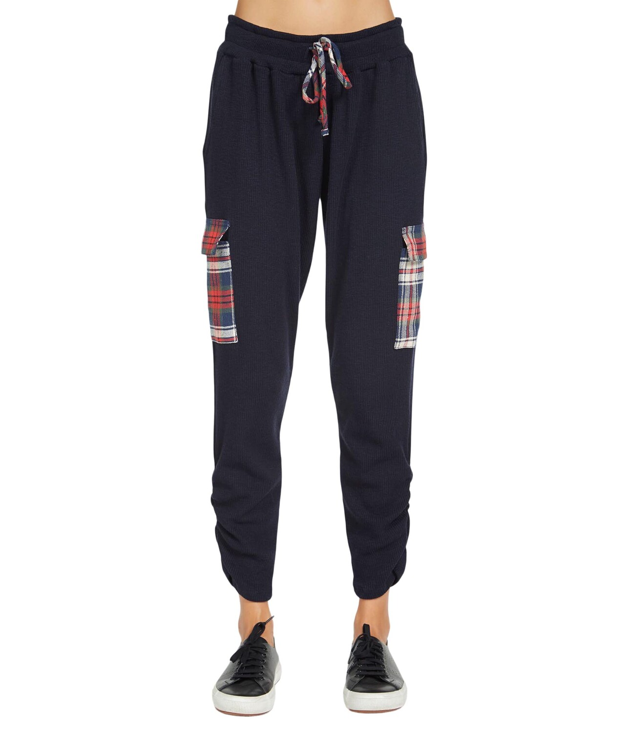 

Брюки карго Michael Lauren, Carlos Cargo Pants with Plaid Pocket