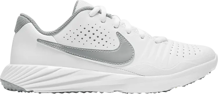 

Кроссовки Nike Alpha Huarache 3 TF GS 'White Smoke Grey', белый