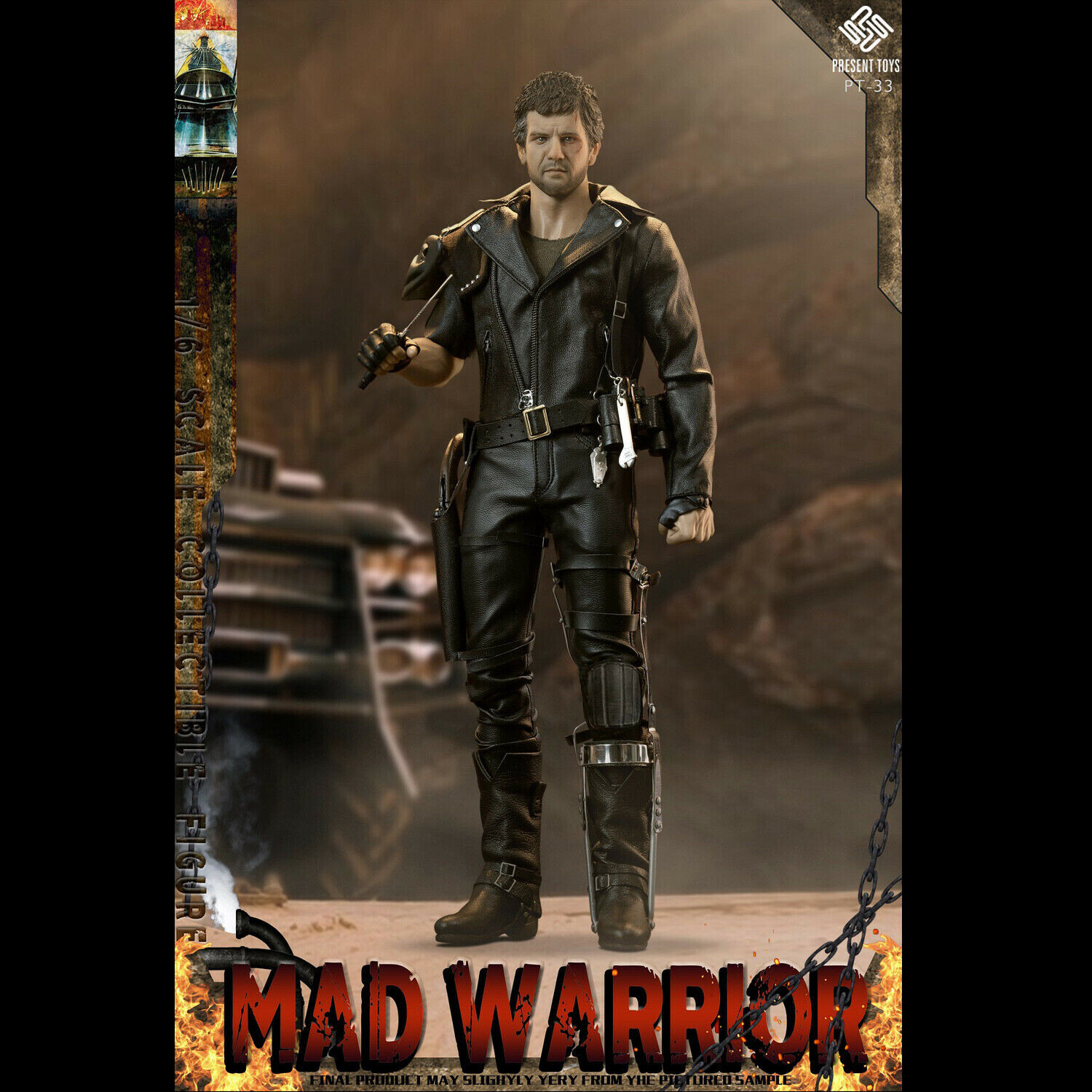 

Коллекционная фигурка Present Toys Crazy Warrior 1:6 Scale