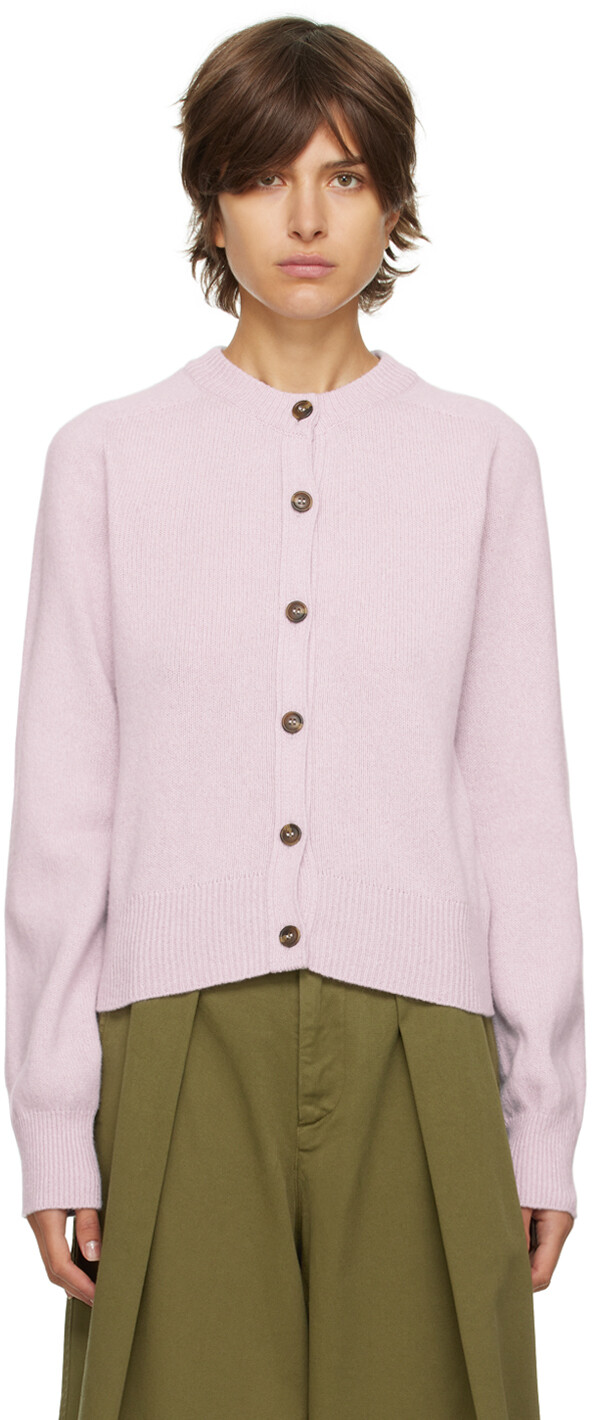 

SSENSE Эксклюзивный фиолетовый кардиган Ramona YMC
