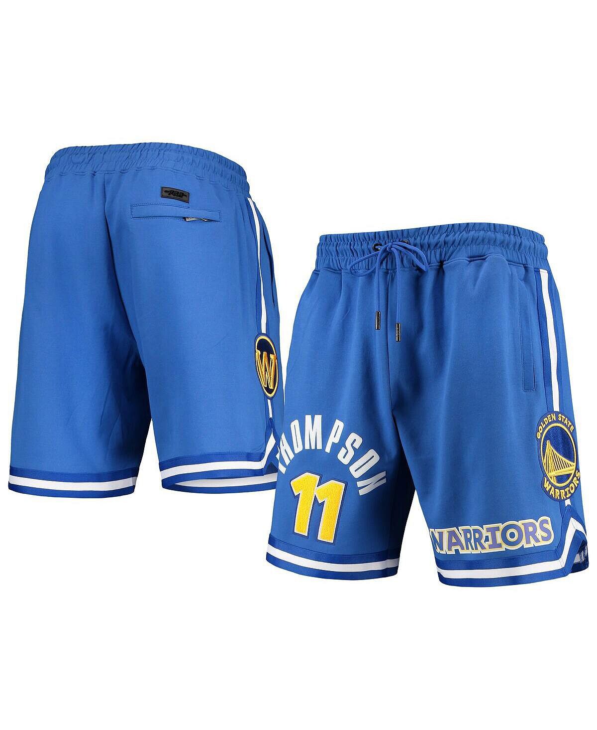 Мужские шорты klay thompson royal golden state warriors team player Pro Standard