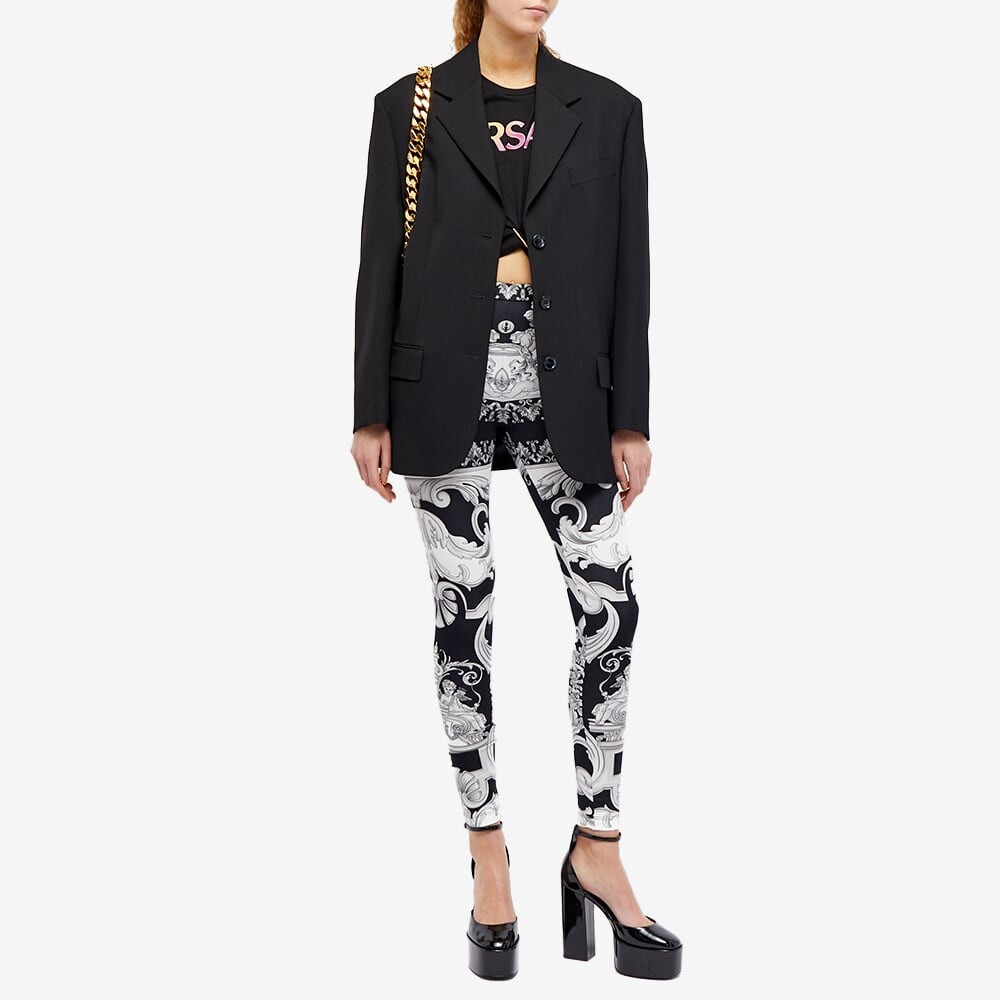 

Леггинсы Versace Mono Print Legging