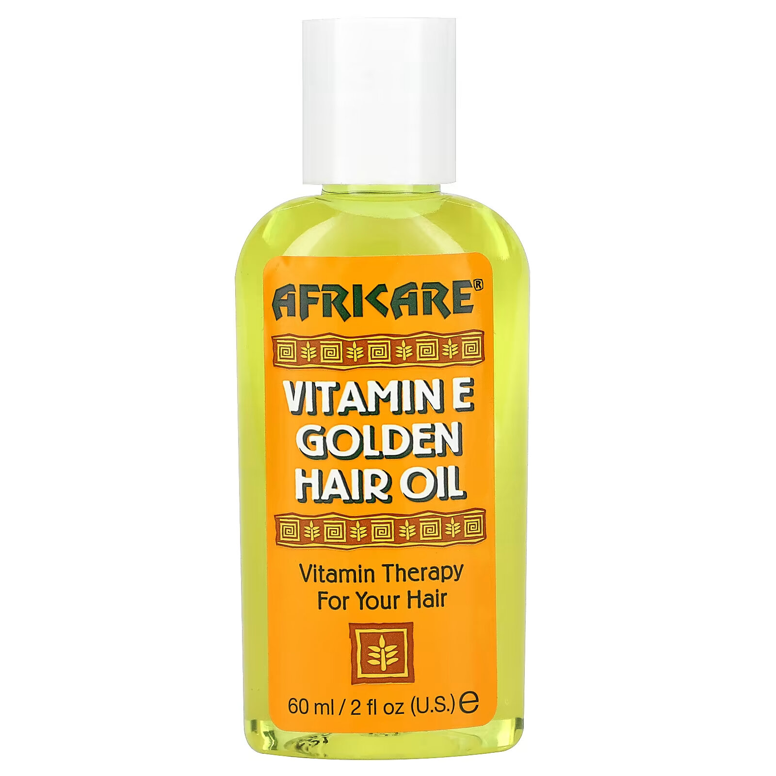 Cococare, Africare, золотистое масло для волос с витамином Е, 60 мл (2 жидк. унции) cococare масло жожоба 2 жидкие унции 60 мл
