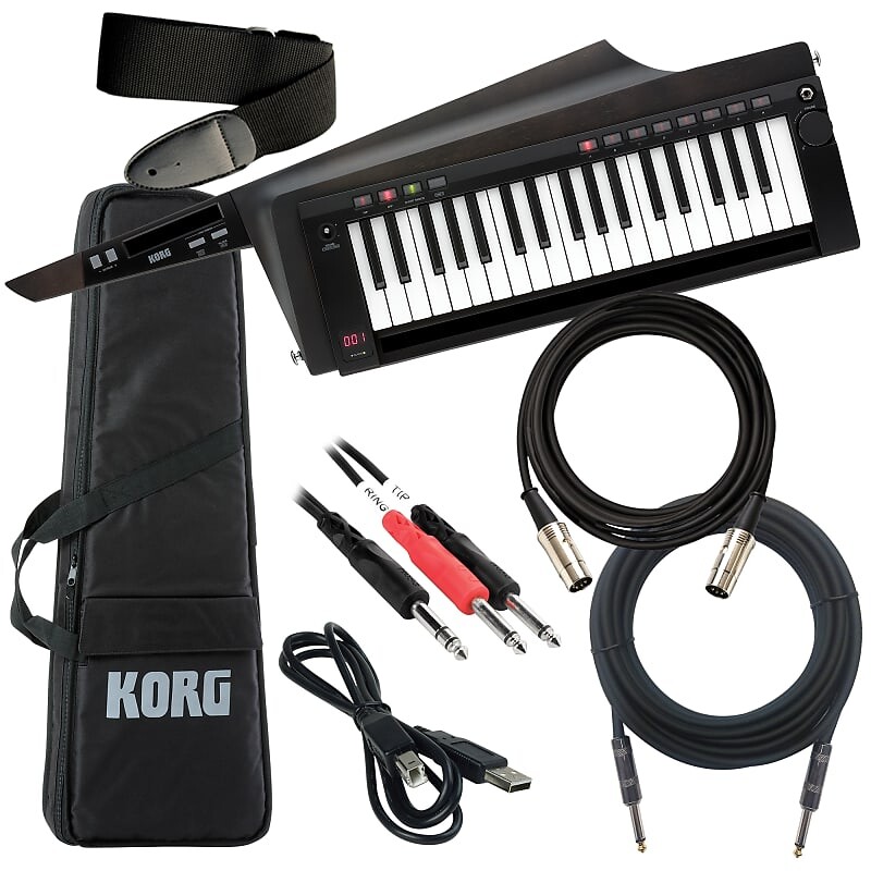 

Korg RK-100S 2 Keytar - полупрозрачный черный - комплект кабелей
