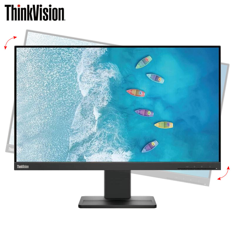 

Монитор Lenovo ThinkVision E24q-20 23,8" IPS 2K со встроенным звуком