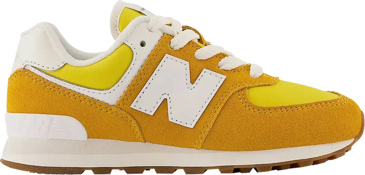 

Кроссовки New Balance 574 Little Kid 'Golden Hour', золотой