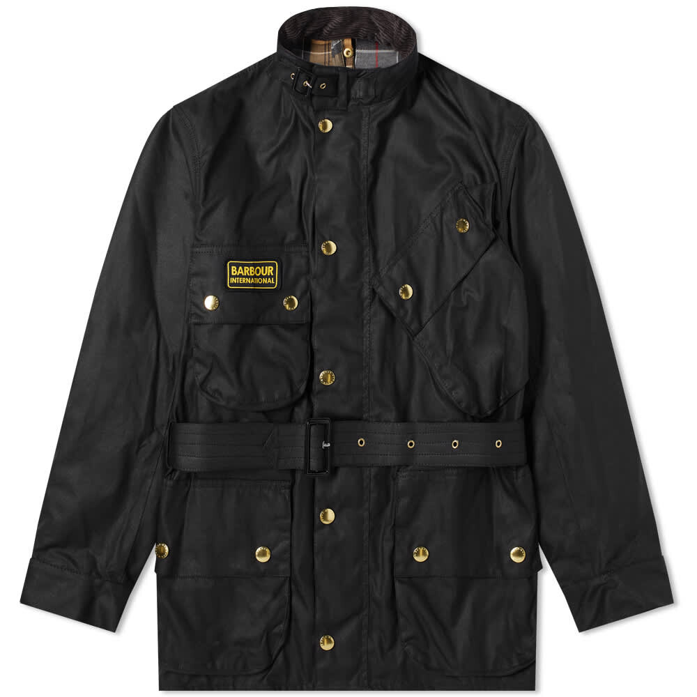 

Международная оригинальная восковая куртка Barbour, Черный