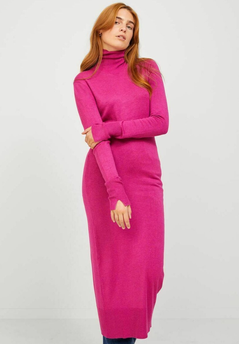 

Платье JJXX JXCAT SOFT ROLL NECK, цвет festival fuchsia