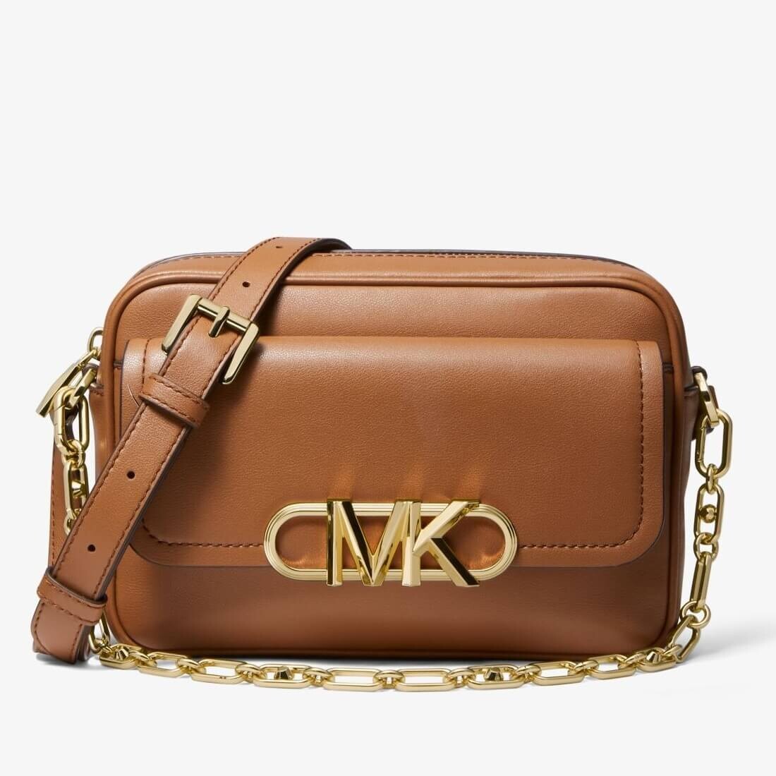 

Сумка-кроссбоди Michael Michael Kors Parker Medium Leather, коричневый