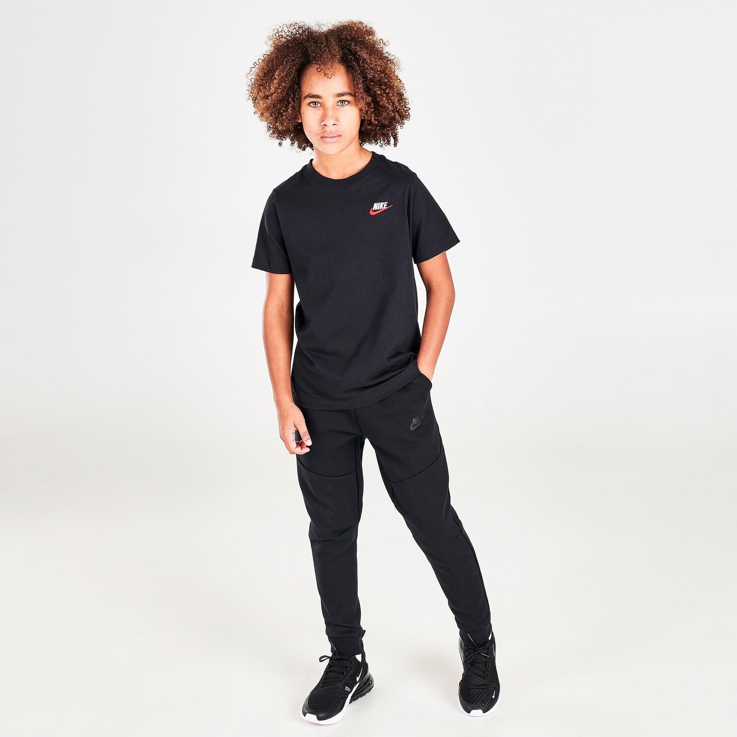 

Детские брюки-джоггеры Nike Sportswear Tech Fleece, черный