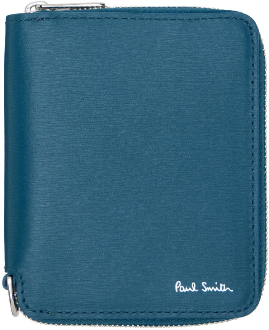 

Синий кошелек на молнии Paul Smith