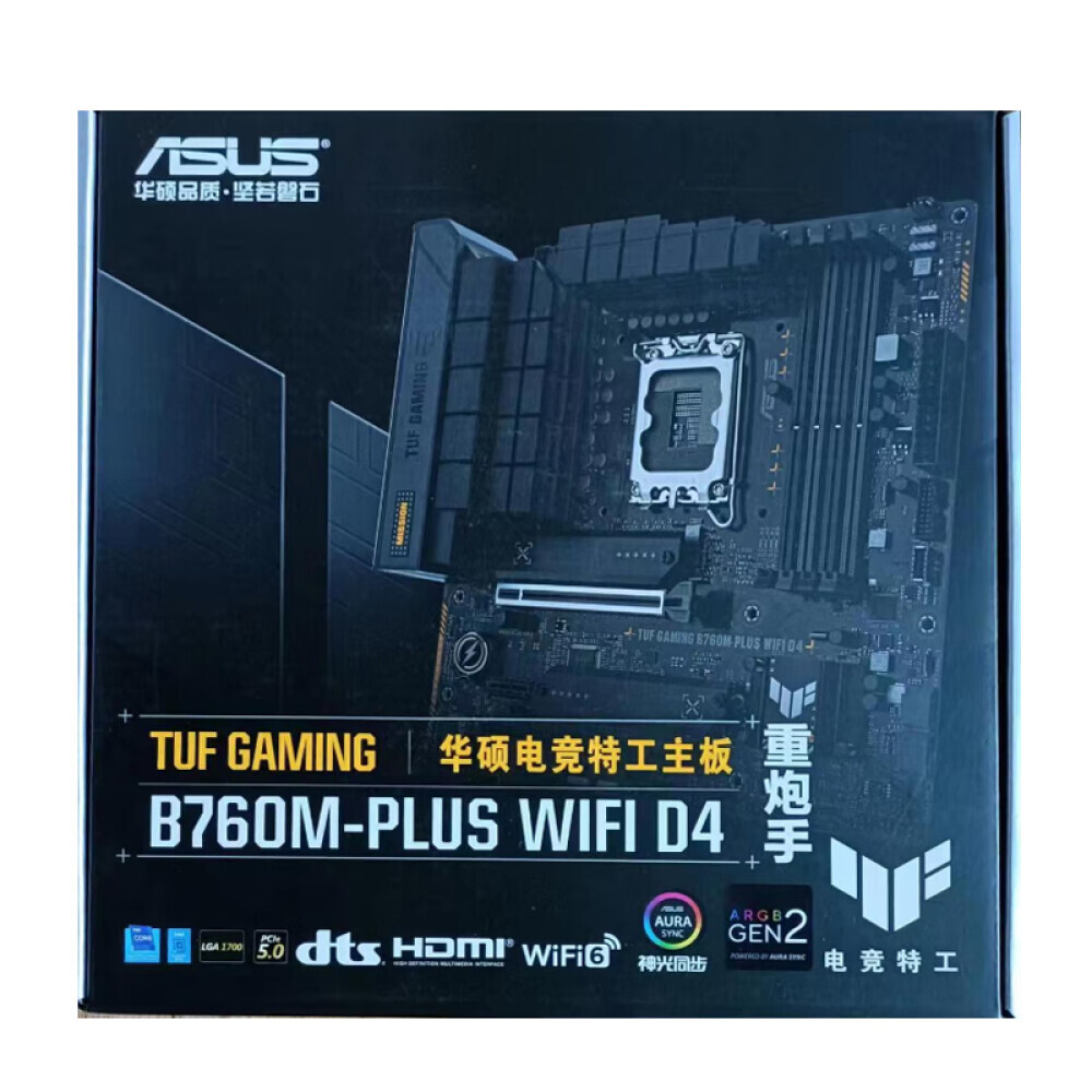 

Материнская плата Asus TUF GAMING B760M-PLUS WIFI DDR4