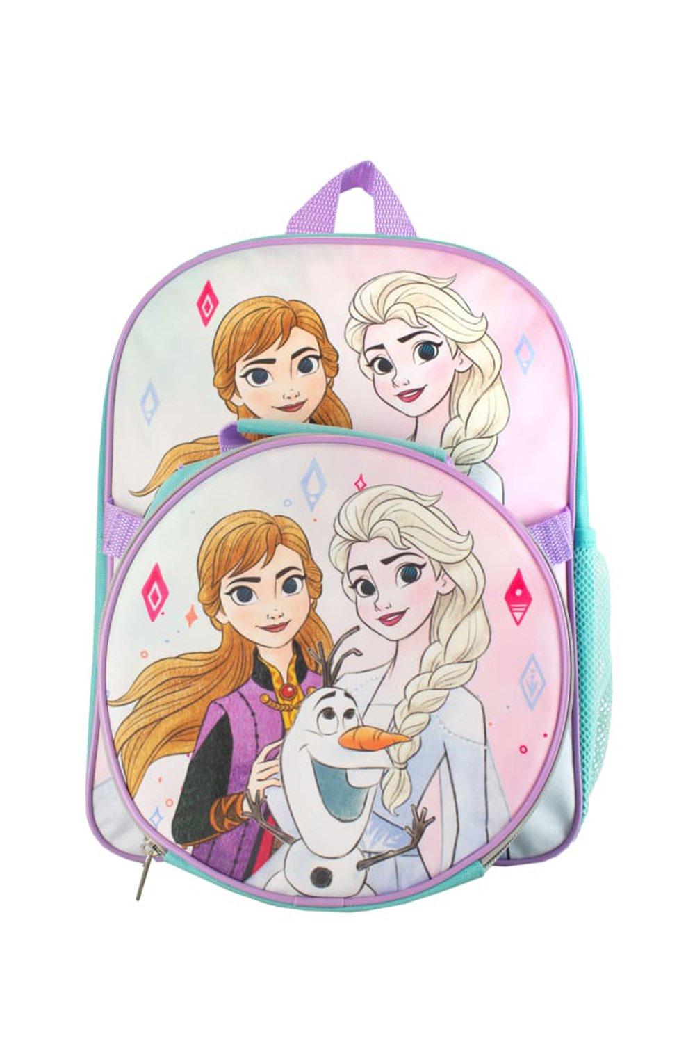 цена Детский набор рюкзака и сумки для завтрака Frozen Disney, синий