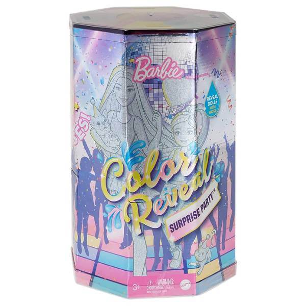 цена Набор игровой Barbie Color Reveal Holiday