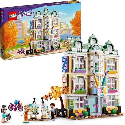 

Конструктор Lego 41711 Friends Хартлейк-Сити художественная школа Эммы с 3 мини-куклами