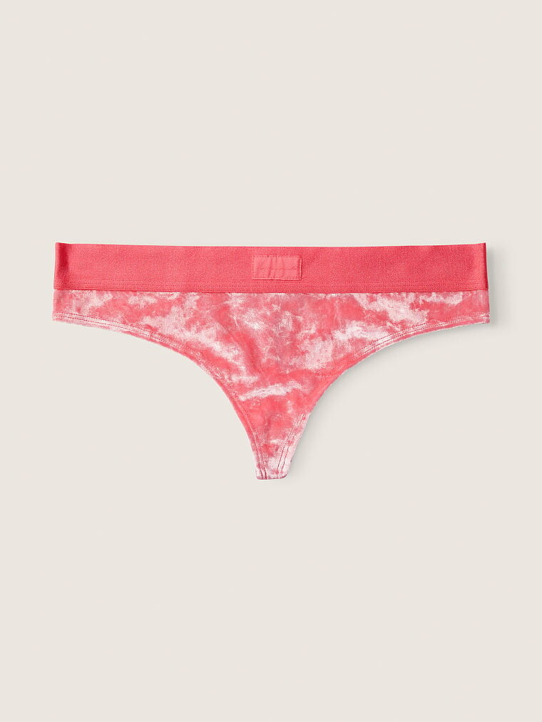 

Трусы Pink Velvet Thong, светло-красный