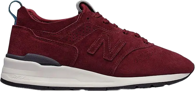 

Кроссовки New Balance 997v2 'Burgundy', красный