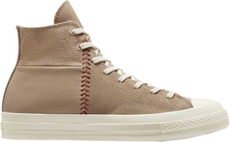 Кроссовки Converse Chuck 70 Crafted Mixed Material High Nomad Khaki, загар