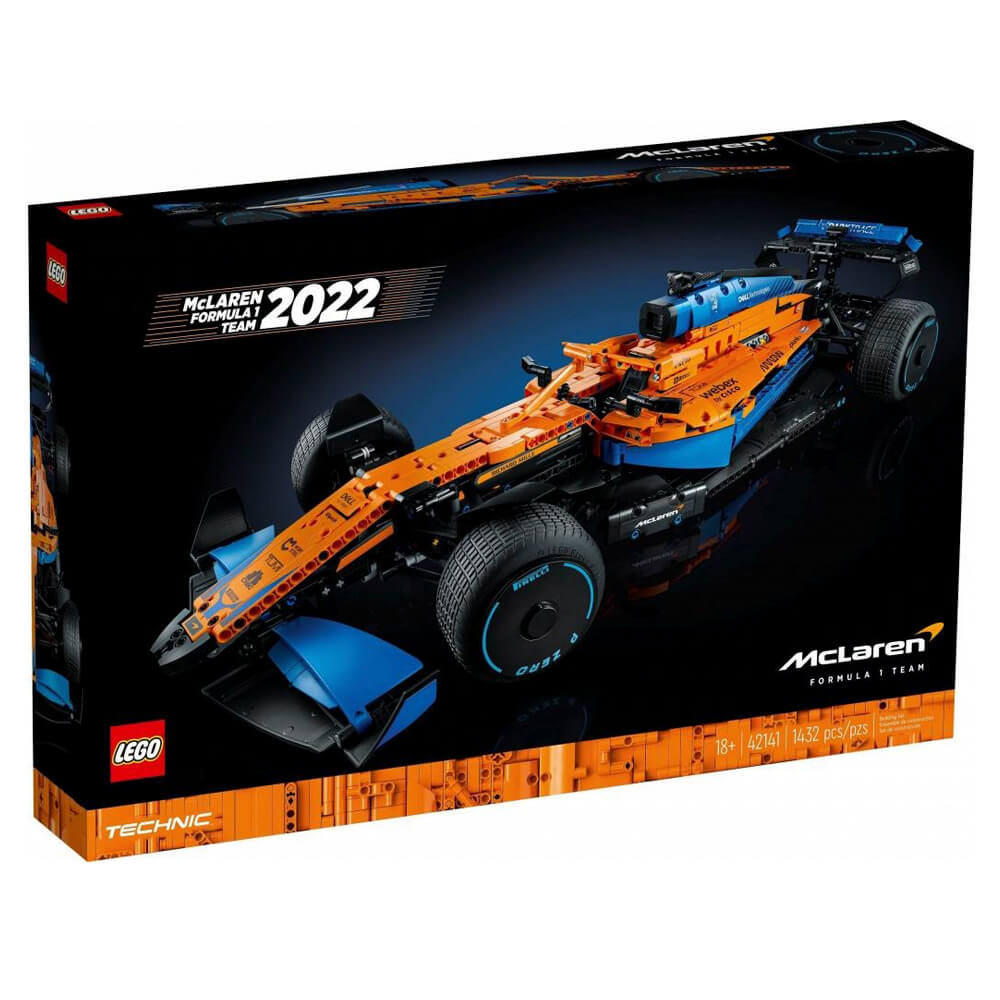 Конструктор LEGO Technic 42141 Гоночный автомобиль McLaren Formula 1 lego гоночный автомобиль mclaren formula 1 2023 speed ​​champions игровой набор