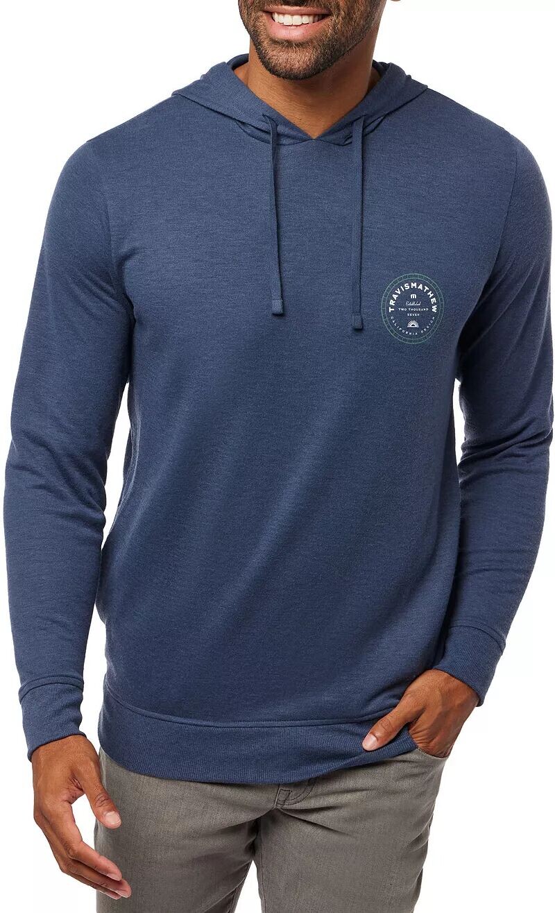 

Мужская толстовка для гольфа TravisMathew Не время терять, синий